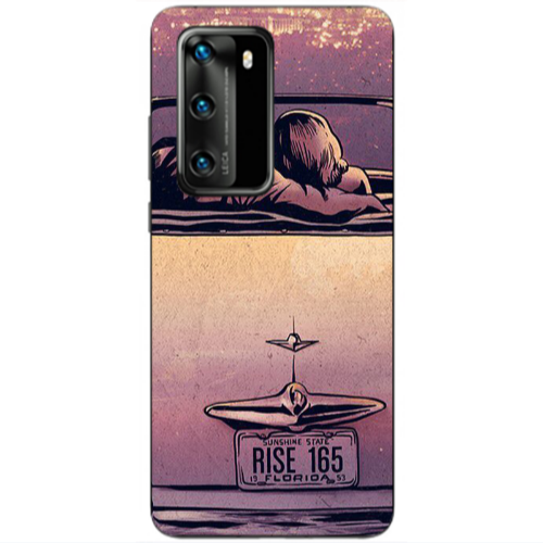 Huawei P40 Sunshine state Transparent Silicone TPU Θήκη