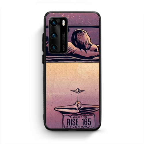 Huawei P40 Sunshine state Black Glossy Θήκη