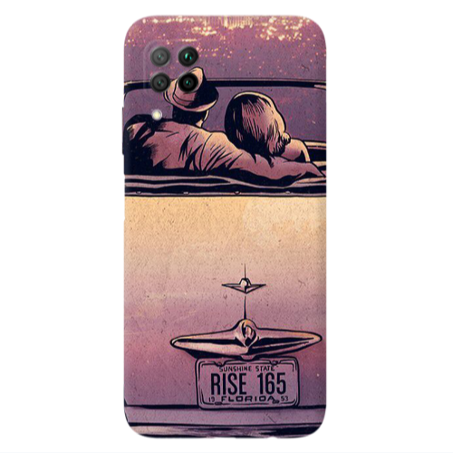 Huawei P40 Lite Sunshine state Transparent Silicone TPU Θήκη