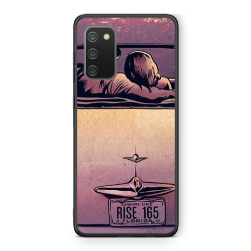 Samsung A02s Sunshine state Black Glossy Θήκη