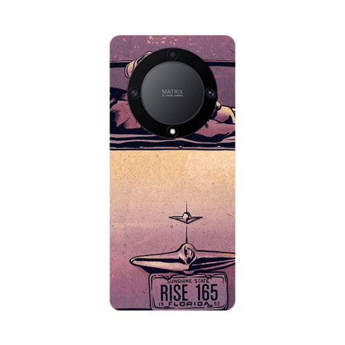 Honor Magic5 Lite 5G Sunshine state Transparent Silicone TPU Θήκη