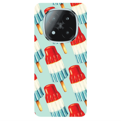 Xiaomi Redmi Note 14 Pro + 5g Ice cream Transparent Silicone TPU Θήκη