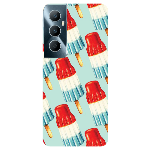 Realme C65 Ice cream Transparent Silicone TPU Θήκη