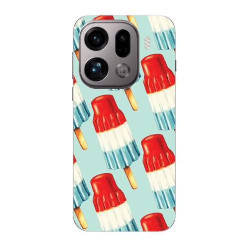 Oppo Find X9 Pro Ice cream Transparent Silicone TPU Θήκη