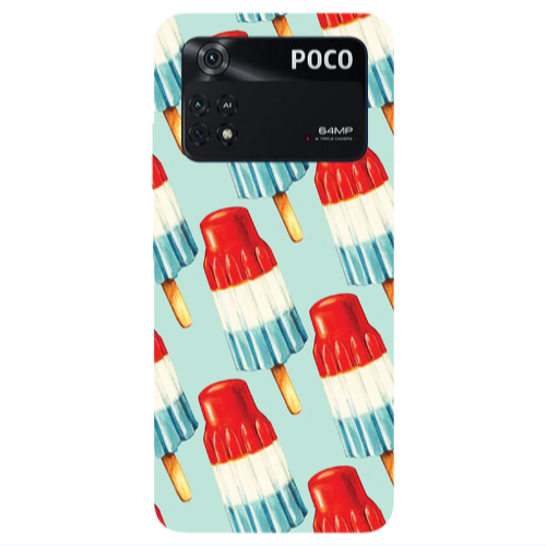 Xiaomi Poco M4 Pro 4G Ice cream Transparent Silicone TPU Θήκη