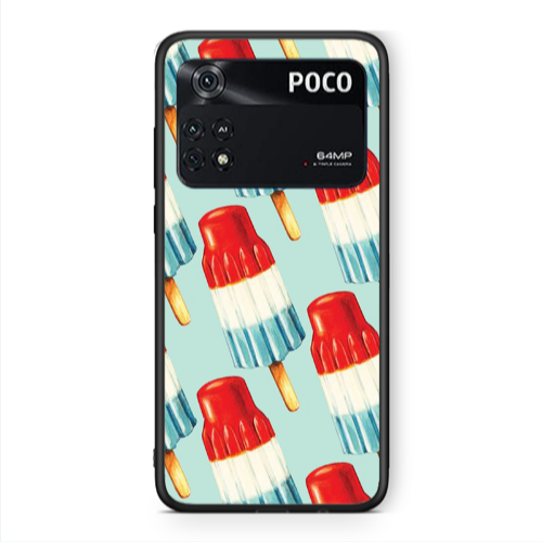 Xiaomi Poco M4 Pro 4G Ice cream Black Glossy Θήκη