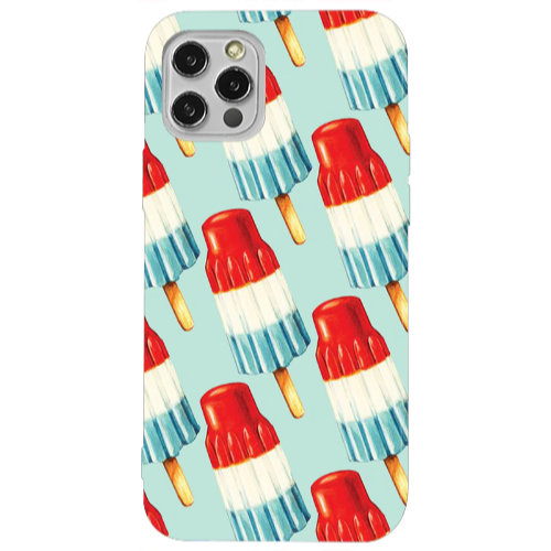 Apple iPhone 12 Pro Ice cream Transparent Silicone TPU Θήκη