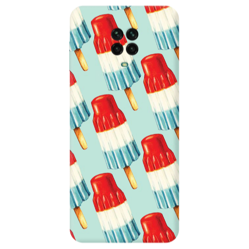 Xiaomi Redmi Note 9S Ice cream Transparent Silicone TPU Θήκη
