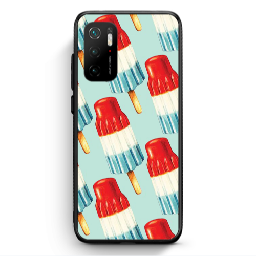 Xiaomi Poco M3 Pro Ice cream Black Glossy Θήκη