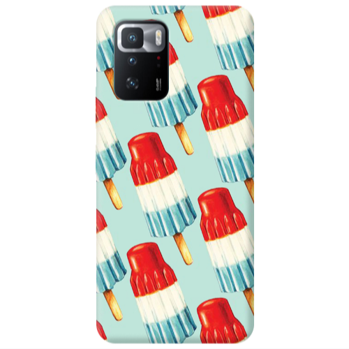 Xiaomi Poco X3 GT Ice cream Transparent Silicone TPU Θήκη