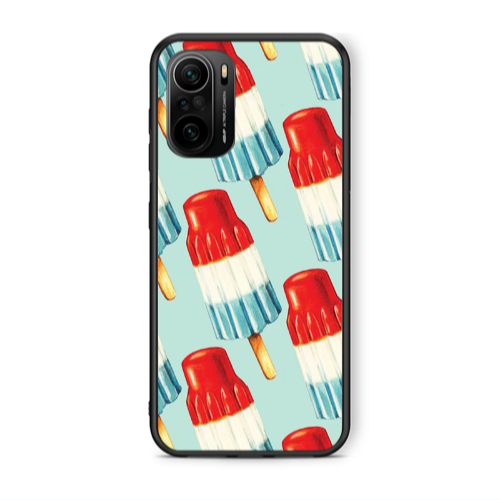 Xiaomi Poco F3 Ice cream Black Glossy Θήκη