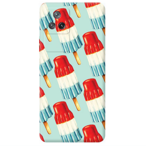 Xiaomi Poco F4 Ice cream Transparent Silicone TPU Θήκη