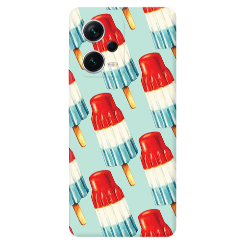 Xiaomi Redmi Note 12 5G Ice cream Transparent Silicone TPU Θήκη