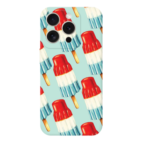 Apple iPhone 15 Pro Ice cream Transparent Silicone TPU Θήκη