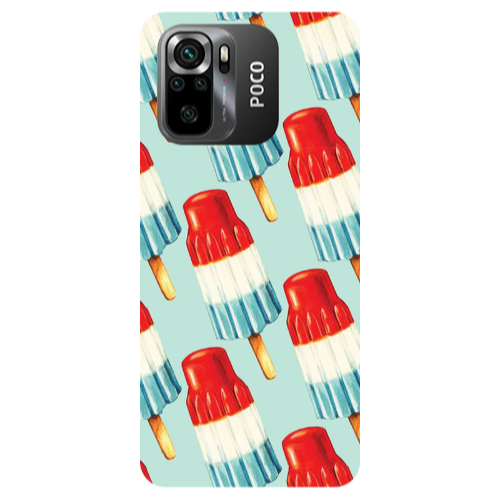 Xiaomi Poco M5 s Ice cream Transparent Silicone TPU Θήκη