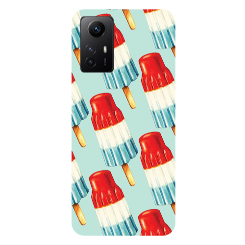 Xiaomi Redmi Note 12s Ice cream Transparent Silicone TPU Θήκη