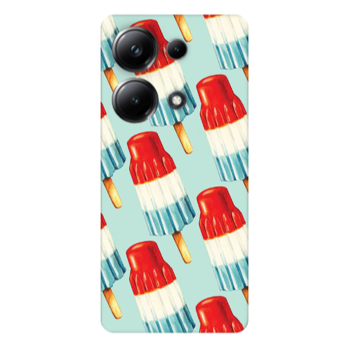 Xiaomi Poco M6 Pro 4G Ice cream Transparent Silicone TPU Θήκη