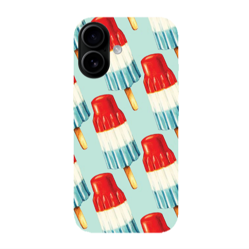 Apple Iphone 16 Ice cream Transparent Silicone TPU Θήκη