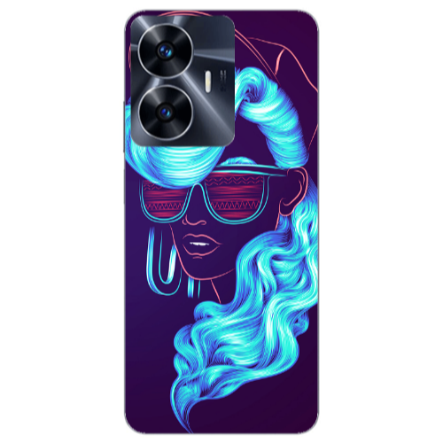 Realme Note 50 Hatted style Transparent Silicone TPU Θήκη