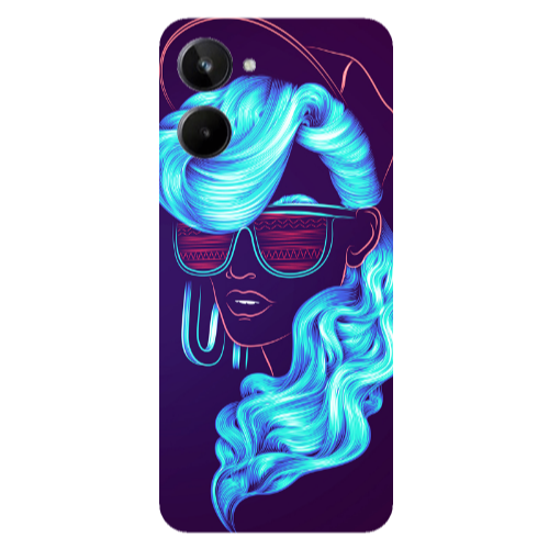 Realme 10 Hatted style Transparent Silicone TPU Θήκη