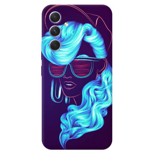 Samsung A56 Hatted style Transparent Silicone TPU Θήκη