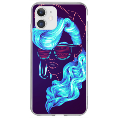 Apple iPhone 12 Hatted style Transparent Silicone TPU Θήκη