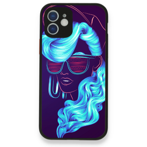 Apple iPhone 12 Hatted style Black Glossy Θήκη