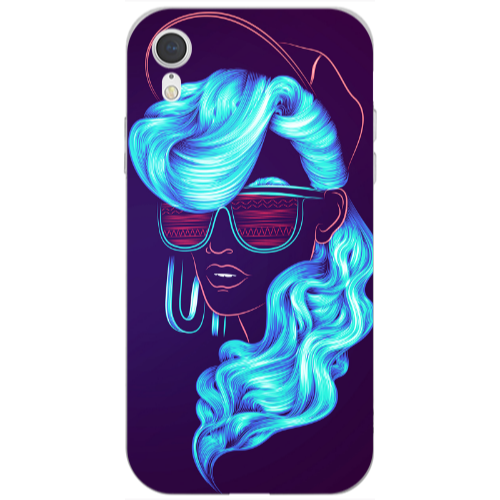 Apple iPhone Xr Hatted style Transparent Silicone TPU Θήκη