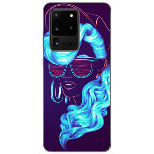 Samsung S20 Ultra Hatted style Transparent Silicone TPU Θήκη