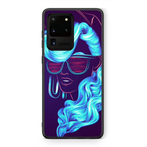Samsung S20 Ultra Hatted style Black Glossy Θήκη