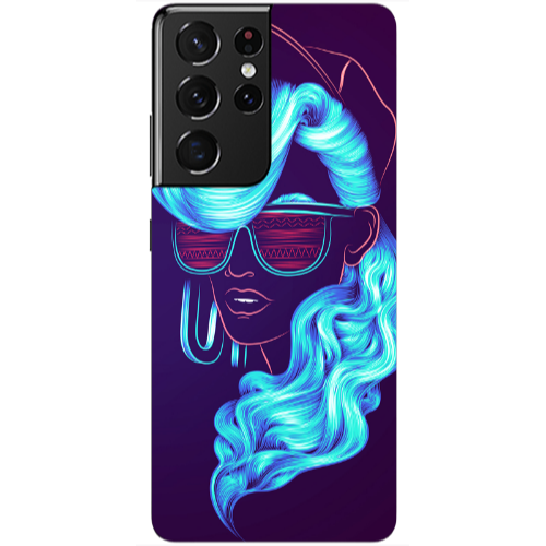 Samsung S21 Ultra Hatted style Transparent Silicone TPU Θήκη
