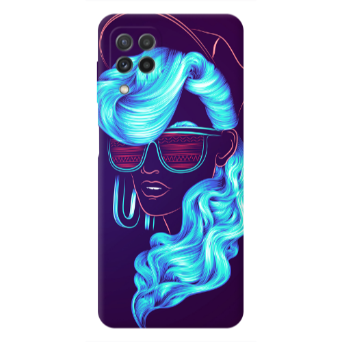 Samsung A22 4G Hatted style Transparent Silicone TPU Θήκη