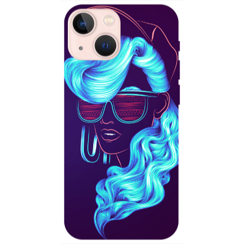 Apple iPhone 13 Mini Hatted style Transparent Silicone TPU Θήκη