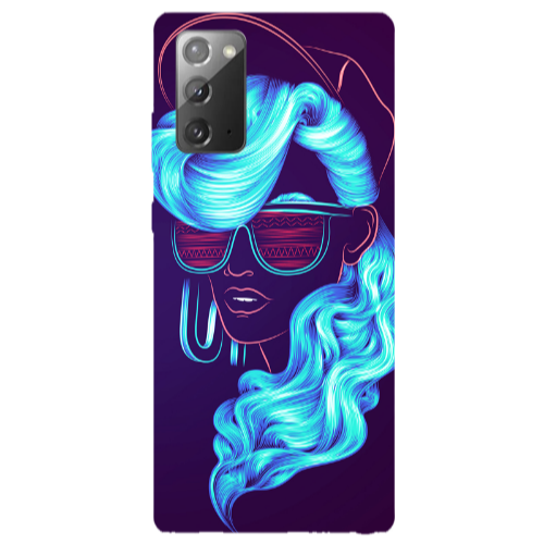 Samsung Note 20 Hatted style Transparent Silicone TPU Θήκη
