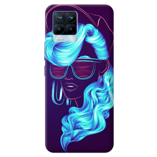 Realme 8 Pro Hatted style Transparent Silicone TPU Θήκη