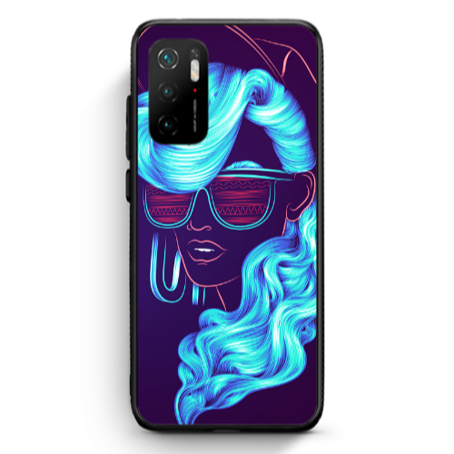 Xiaomi Poco M3 Pro Hatted style Black Glossy Θήκη