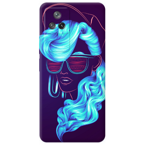 Xiaomi Poco F4 Hatted style Transparent Silicone TPU Θήκη