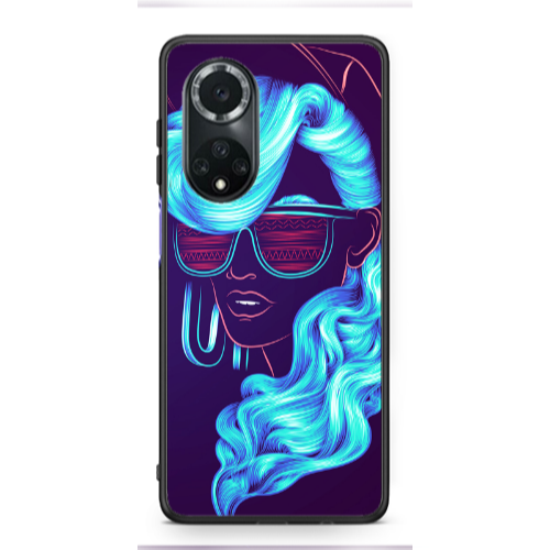 Huawei Nova 9 Hatted style Black Glossy Θήκη