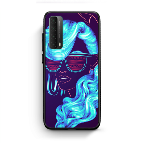 Huawei P Smart 2021 Hatted style Black Glossy Θήκη