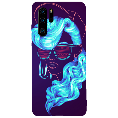 Huawei P30 Pro Hatted style Transparent Silicone TPU Θήκη