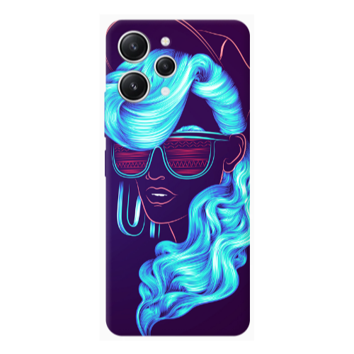 Xiaomi Redmi 12 Hatted style Transparent Silicone TPU Θήκη