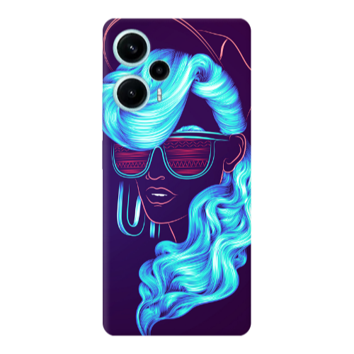 Xiaomi Poco F5 Hatted style Transparent Silicone TPU Θήκη