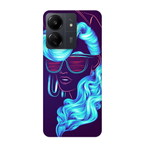 Xiaomi Redmi 13C Hatted style Transparent Silicone TPU Θήκη