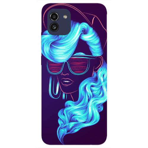 Samsung A03 Hatted style Transparent Silicone TPU Θήκη
