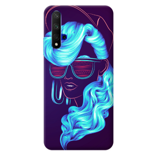 Huawei Nova 5 T Hatted style Transparent Silicone TPU Θήκη