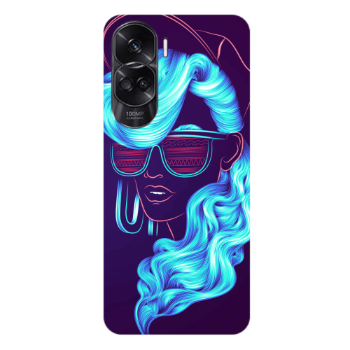 Honor 90 Lite 5G Hatted style Transparent Silicone TPU Θήκη