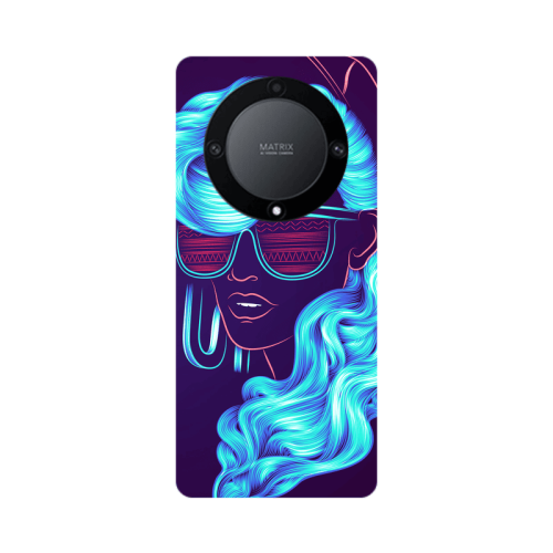 Honor Magic5 Lite 5G Hatted style Transparent Silicone TPU Θήκη