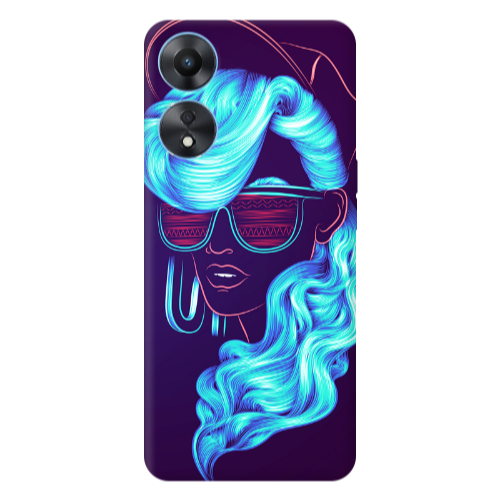 Oppo A 98 Hatted style Transparent Silicone TPU Θήκη