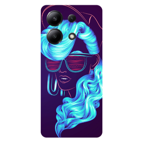 Xiaomi Redmi Note 13 4G Hatted style Transparent Silicone TPU Θήκη