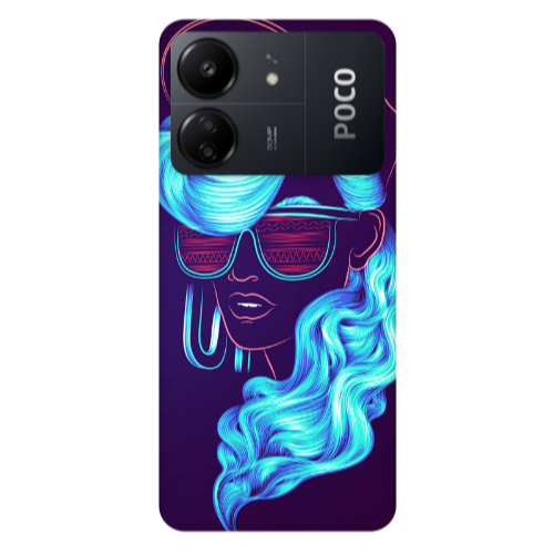 Xiaomi Poco C65 Hatted style Transparent Silicone TPU Θήκη